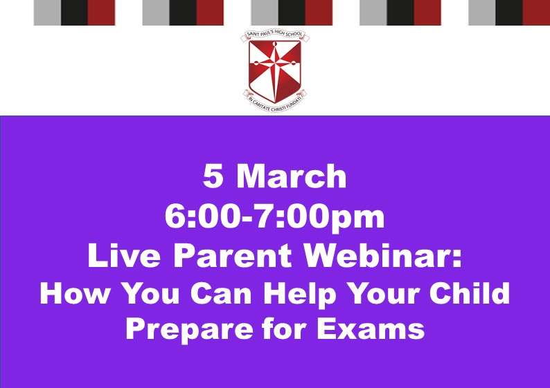 Parent Webinar: How You Can Help Your Child Prepare for Exams